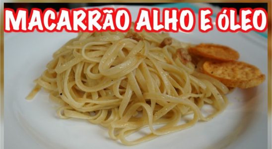 Macarrão alho e óleo especial: veja como fazer do jeito certo para não grudar 4 macarrao alho e oleo 0704 1