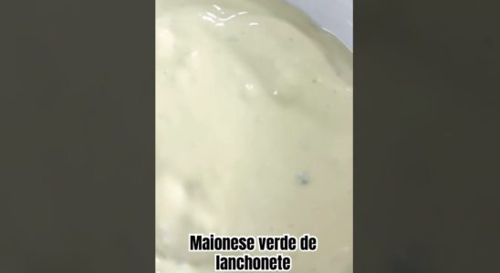 Maionese verde de lanchonete: veja como eles fazem para ficar tão cremosa 1 maionese verde lanchonete