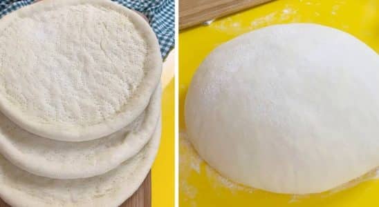 massa de pizza caseira