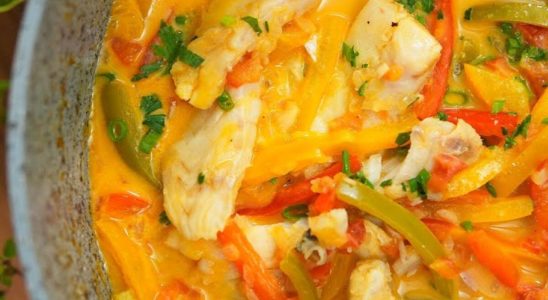 Especial semana santa: merluza com leite de coco para a hora do almoço 1 merluza com leite de coco