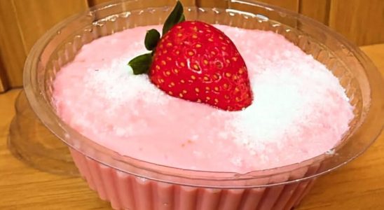 Mousse de morango com essa textura com certeza você nunca comeu 4 mousse de morango