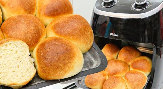 Pão caseiro na air fryer: aproveite para fazer ainda hoje no lanche da tarde 4 pão caseiro na air fryer