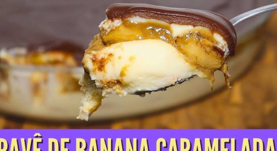 Pavê de banana: todo mundo fica de boca aberta de como fica gostosa essa sobremesa 1 pavê de banana