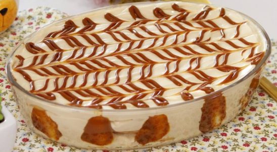 Pavê de doce de leite super cremoso: vai ser a sensação da sua reunião de família no domingo 2 pavê de doce de leite