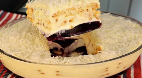 Pavê de gelatina: todo mundo vai te perguntar como você conseguiu fazer essa delícia 1 pavê de gelatina