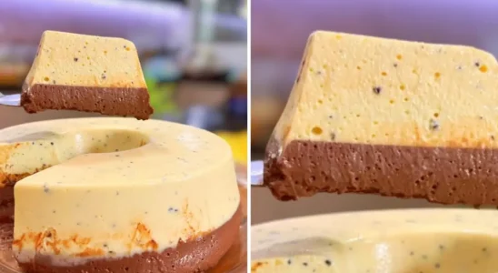 Veja como fazer um pudim de 2 sabores delicioso para saborear no fim de semana 1 pudim de 2 sabores