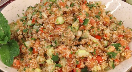 Salada de tabule: temperada e refrescante para acompanhar seu almoço de domingo 1 salada de tabule