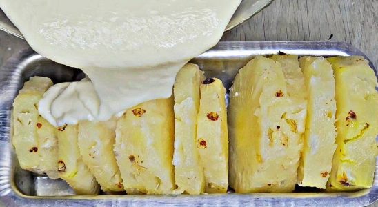 Sobremesa de abacaxi diferente e deliciosa para você preparar no final de semana 3 sobremesa de abacaxi