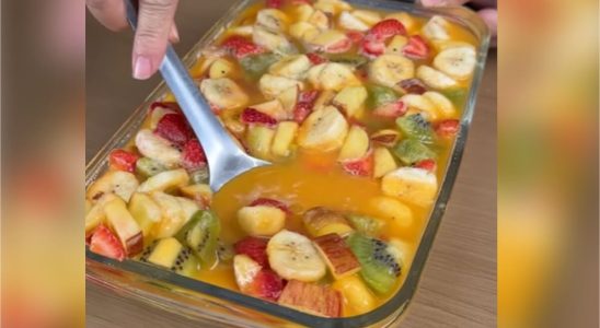 Sobremesa de frutas que aprendi e agora dá vontade de fazer todo fim de semana 3 Sobremesa de frutas