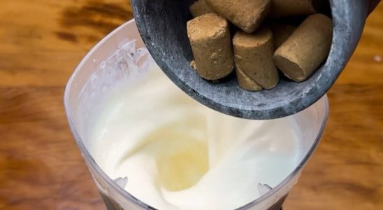 Sobremesa de paçoca sem erro é só bater no liquidificador e esperar gelar 3 sobremesa de paçoca