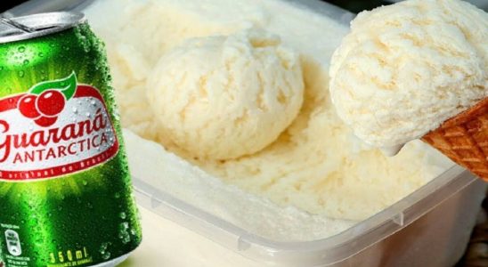 Sorvete caseiro de refrigerante: sobremesa deliciosa para você saborear no feriado 4 sorvete caseiro de refrigerante