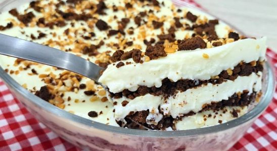 Procurando uma receita de sobremesa? Veja essa torta cremosa 5 leites maravilhosa e fácil de fazer 1 torta cremosa 5 leites