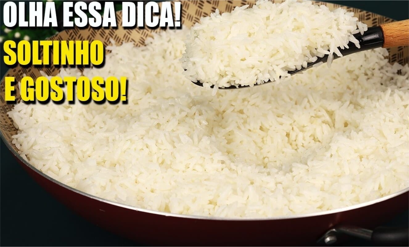 Dica para iniciantes na cozinha para acertar e fazer um arroz soltinho e saboroso 166 arroz soltinho