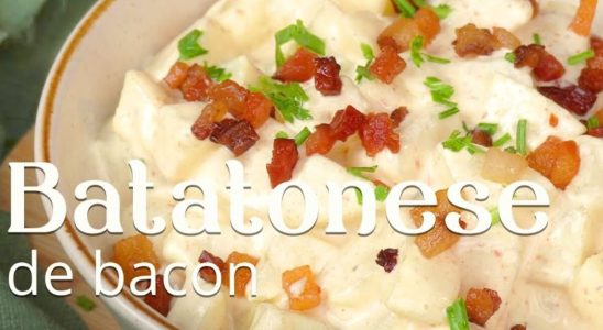 batatonese com bacon