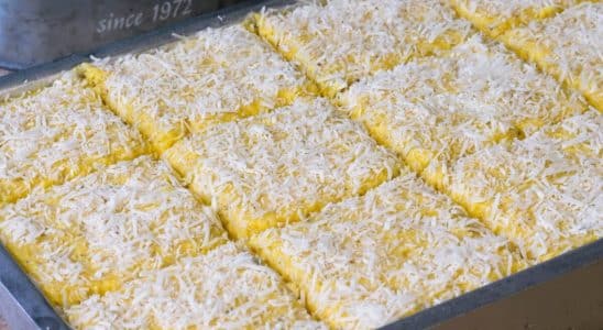 bolo cocada de maracujá