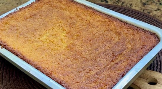 bolo cocada sem trigo