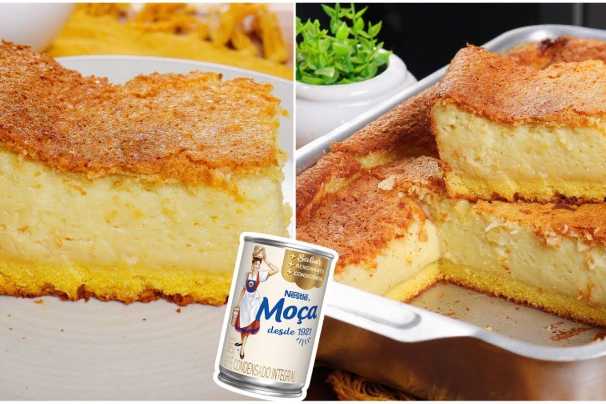 bolo de fubá cremoso