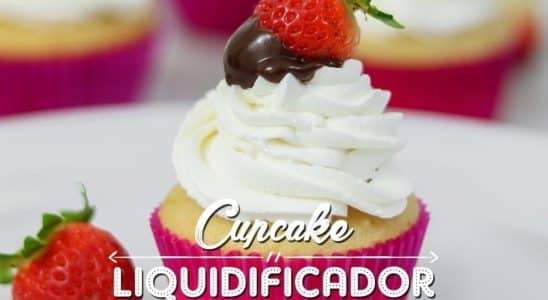 cupcake de liquidificador