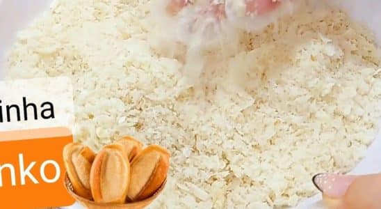 farofa panko caseira