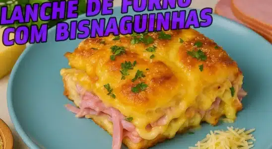 Quando você aprender esse lanche com bisnaguinha vai querer fazer toda semana 1 lanche com bisnaguinha