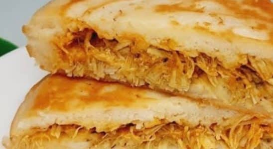 lanche recheado sem trigo