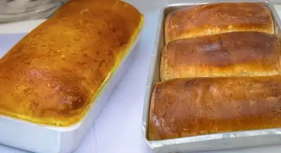 Pão caseiro delicioso e fofinho para saborear hoje ainda no café da manhã 4 pão caseiro