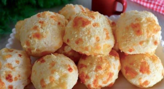 pão de queijo que não murcha