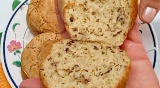 pãozinho de batata doce