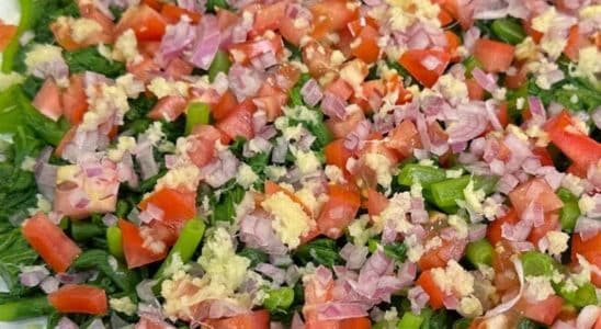 salada de espinafre