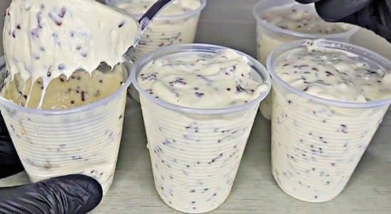 sobremesa de liquidificador