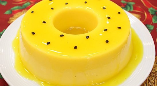 sobremesa de maracujá