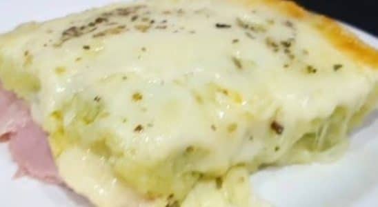 torta de arroz amanhecido