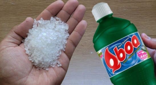 água sanitária caseira