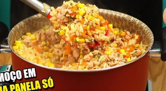 almoço de 1 panela só