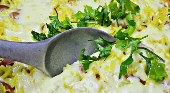 almoço de uma panela só