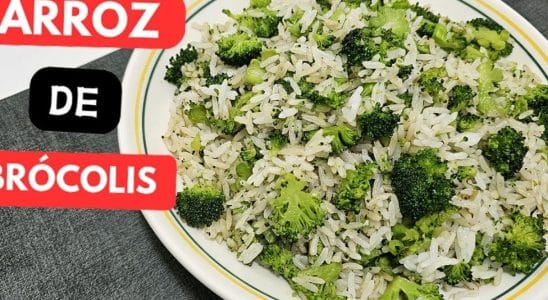 arroz de brócolis