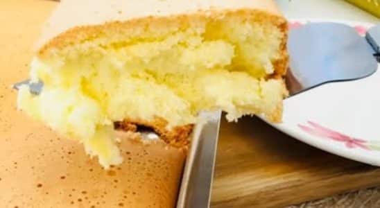 bolo algodão de maisena