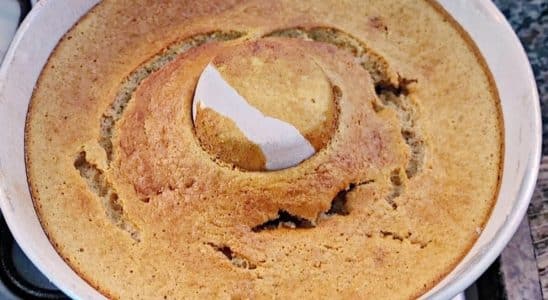 bolo de banana com aveia