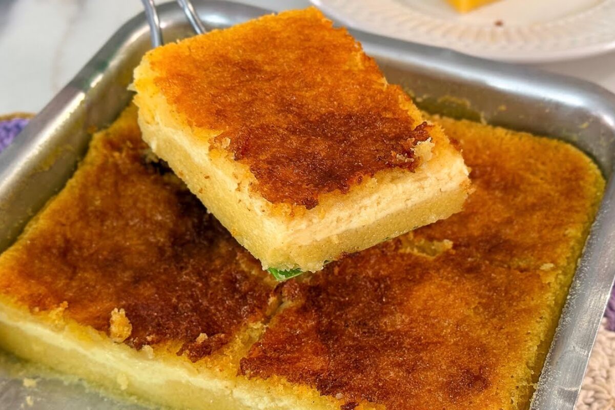 Hora do café: preparar esse bolo de fubá cremoso é melhor pedida para hoje 123 bolo de fubá cremoso
