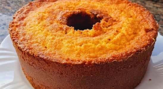 bolo de laranja sem trigo