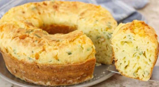 bolo de queijo temperado