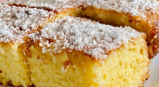 bolo fofinho e molhadinho