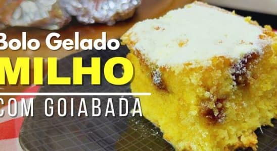 bolo gelado de milho