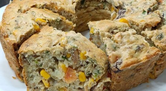 bolo salgado de sardinha