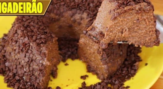 brigadeirão cremoso