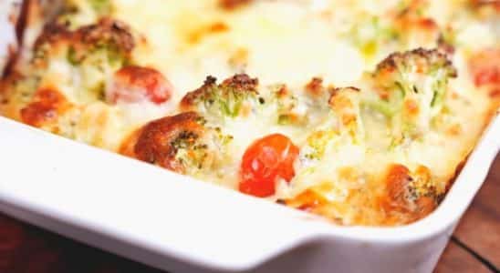 brócolis gratinado