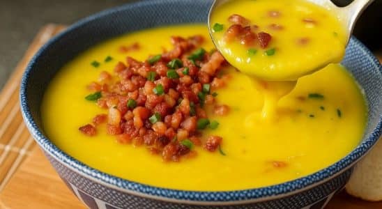 caldo de mandioquinha