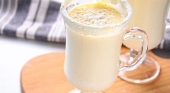 chocolate quente branco