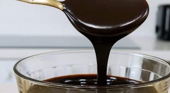 cobertura de chocolate