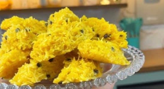 cocada cremosa de maracujá